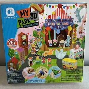 Chloe Craft My 3D Park STORYTIME TOWN  NIB